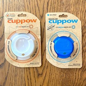 New! Cuppow - original canning jar lid